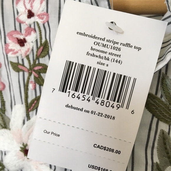 Kate Spade New York Striped Dress Shirt - Picture 6 of 7